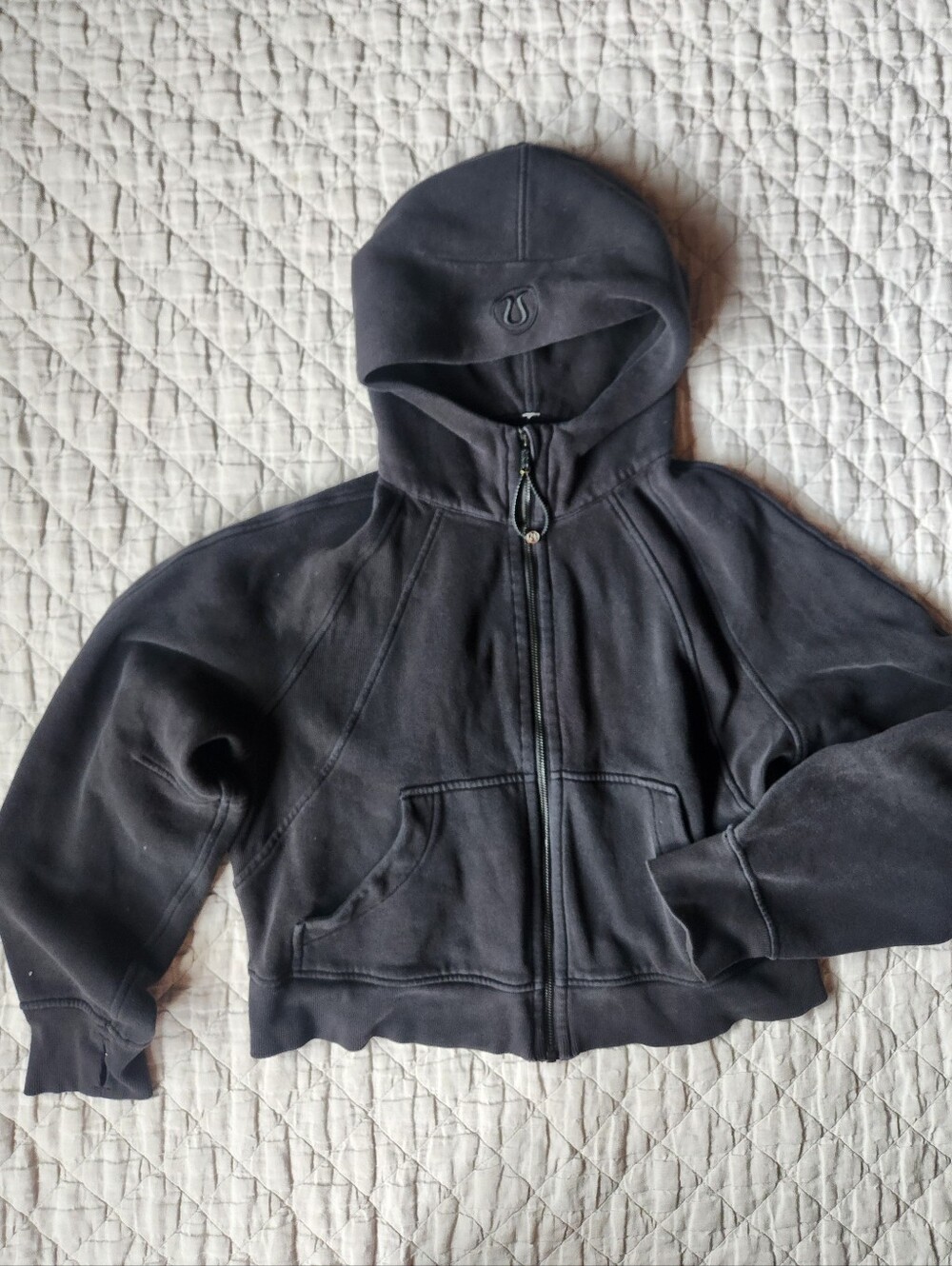 Women's Black Full Zip Scuba lululemon athletica